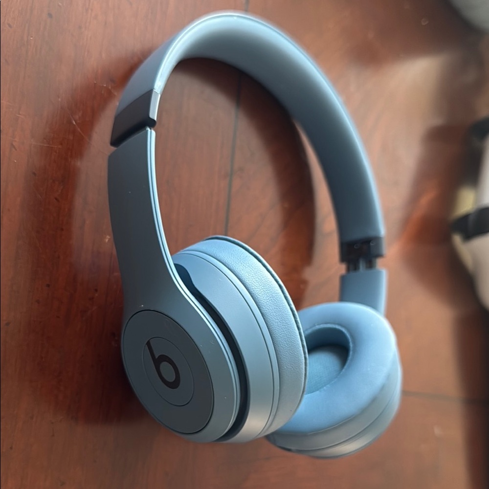 Blue Wireless Headphones